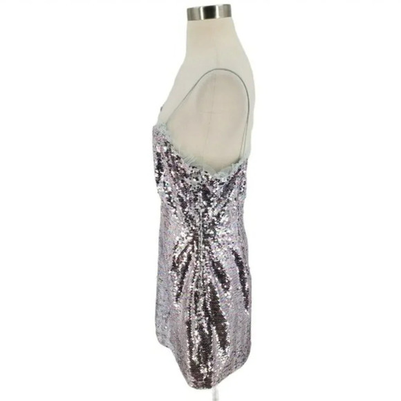The East Order Cheyney Sequin Thin Strap Mini Dress Size Large NWOT‎ $160 - Picture 5 of 10